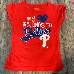 Phillies t shirt 2t